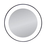 Zadro 15X Next Generation LED Lighted Spot Mirror, Black Finish