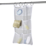 MAYTEX Organizador de Malla para Tina y Ducha, Color Blanco
