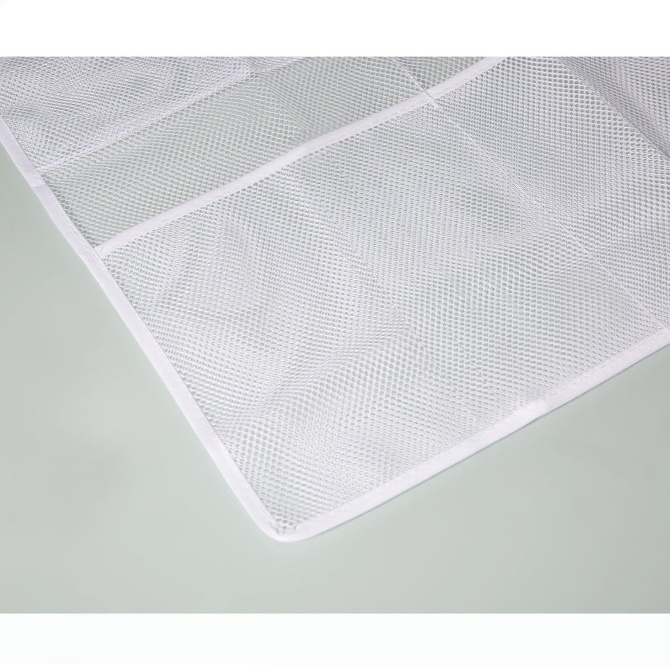 MAYTEX Organizador de Malla para Tina y Ducha, Color Blanco