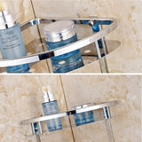 GLXQIJ Ducha De Acero Inoxidable Caddy Basket Organizador De Almacenamiento Estantes De BañO A Prueba De Herrumbre para BañO Cocina,2Tier
