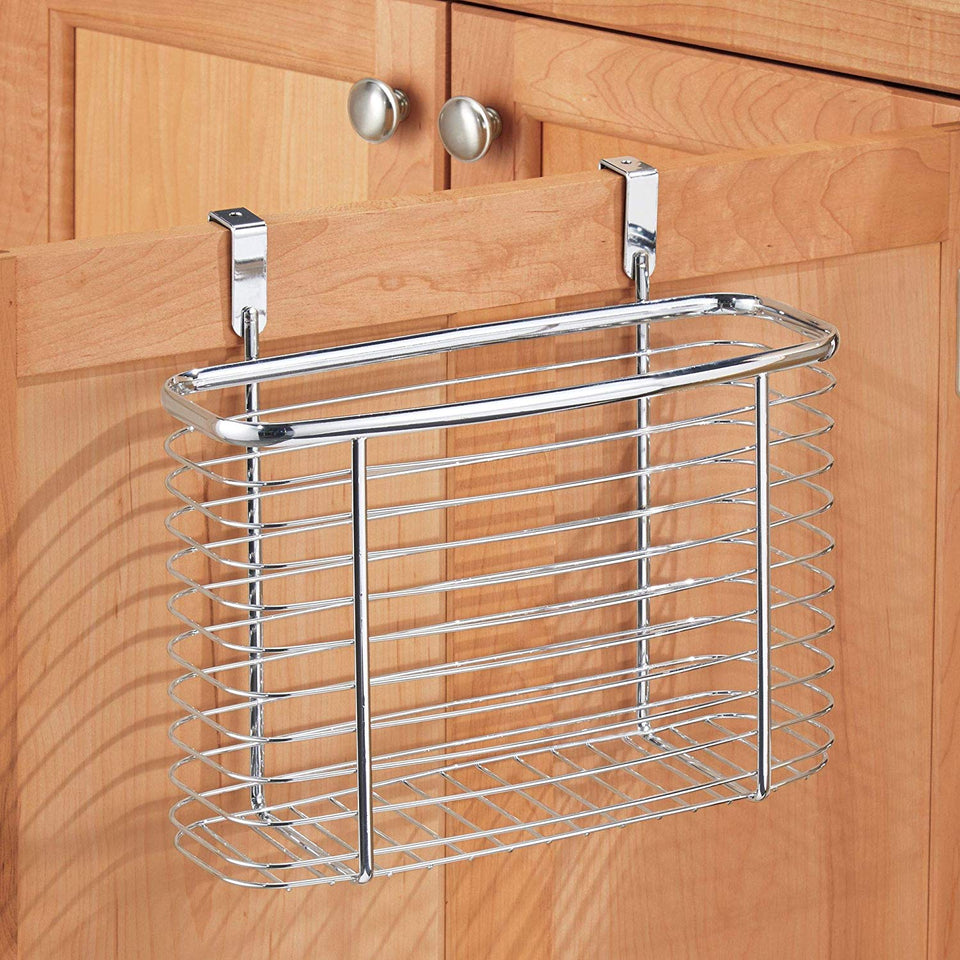 InterDesign Axis Over The Cabinet, X5 Basket, Chrome
