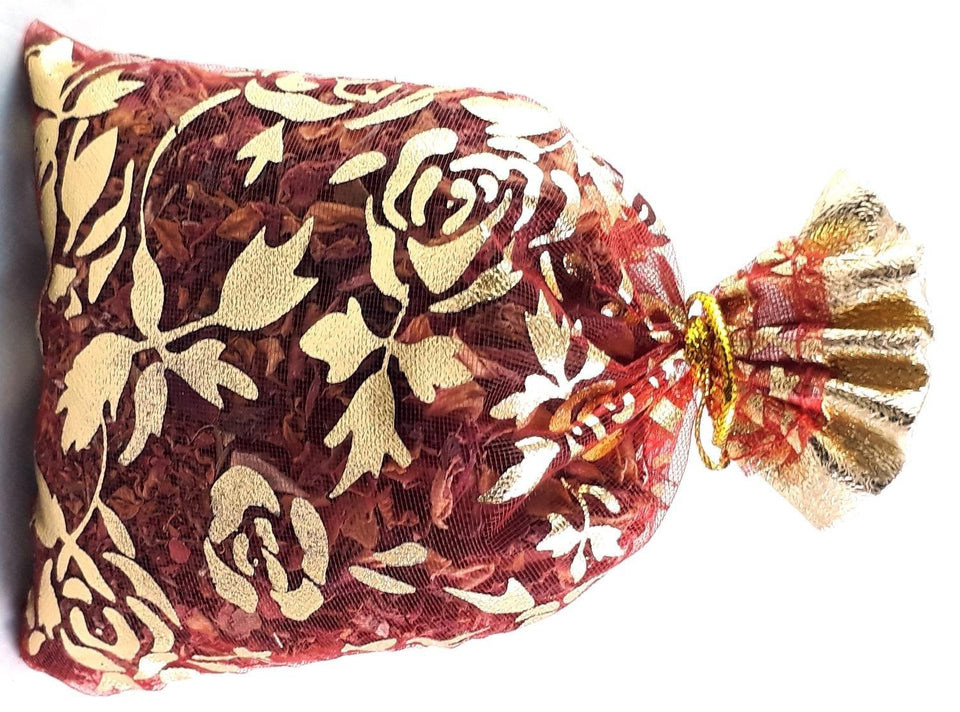 Hierbas Orgánicas 20 G bolsa de pétalos de rosa secos té popurrí boda Deco orgánico Craft de hierbas Perfume coche