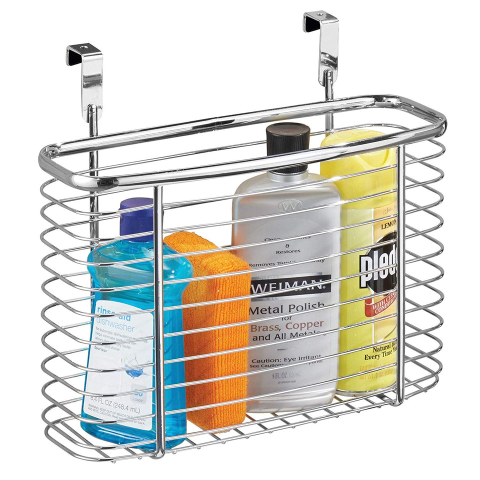 InterDesign Axis Over The Cabinet, X5 Basket, Chrome